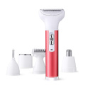 Nouveau Style Forme d&#39;oeuf 3D Épilateur de lame flottante Epilateur Soik-lisse Peau USB Outils de beauté pour le corps Voyage Companion Electric Shaver